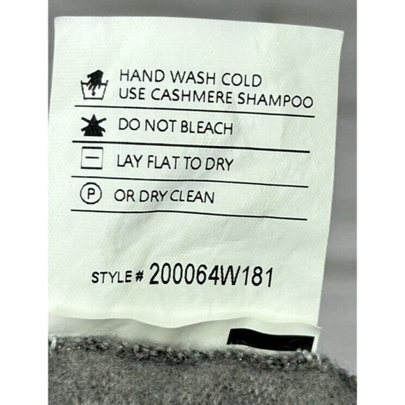 Repeat Women's Cashmere Blend Lilac/Gray Sweater‎ With Drawstring Sz EU 42 US Lg - Picture 7 of 9